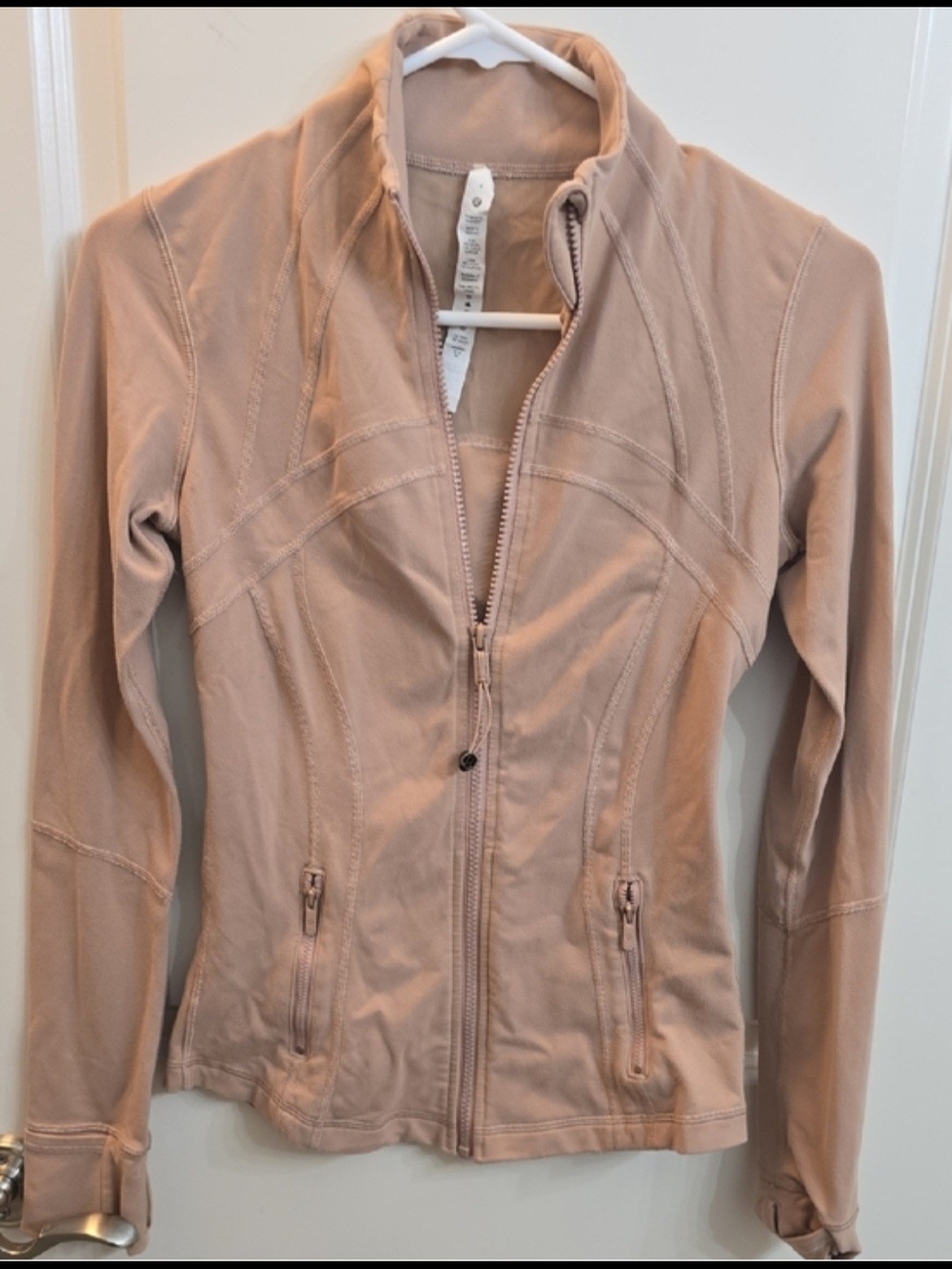 lululemon athletica Lightweight Zip-Front Jacket - Blush Taupe